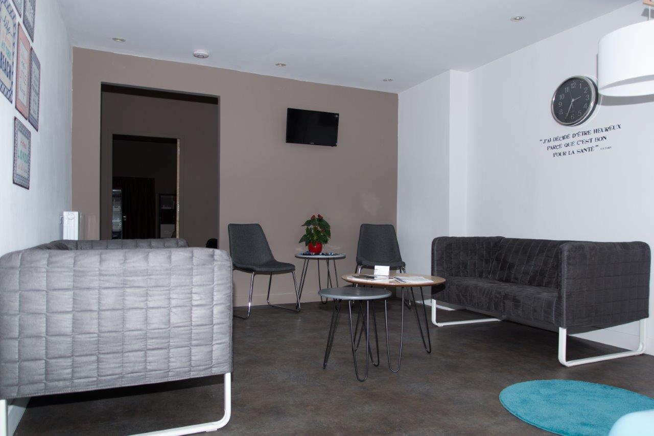 Salle d'attente du cabinet